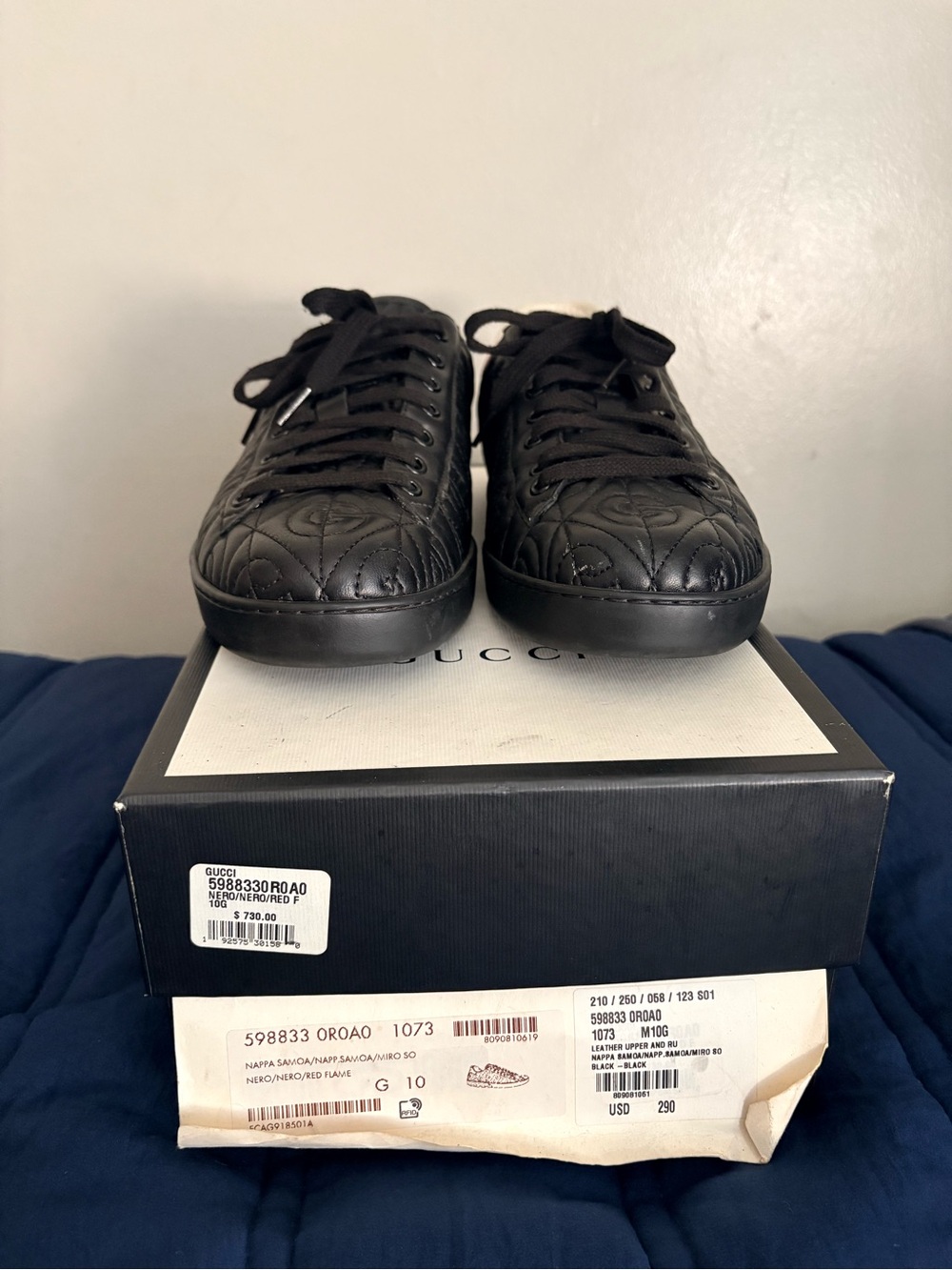 Gucci Ace G Rhombus Low Top